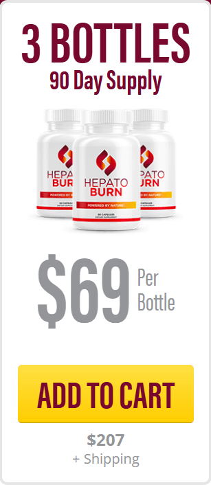 HepatoBurn 3 bottle